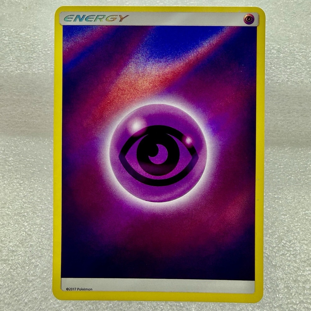 Psychic Energy Sun & Moon Base Set Reverse Holo Pokémon TCG Mint Unplayed